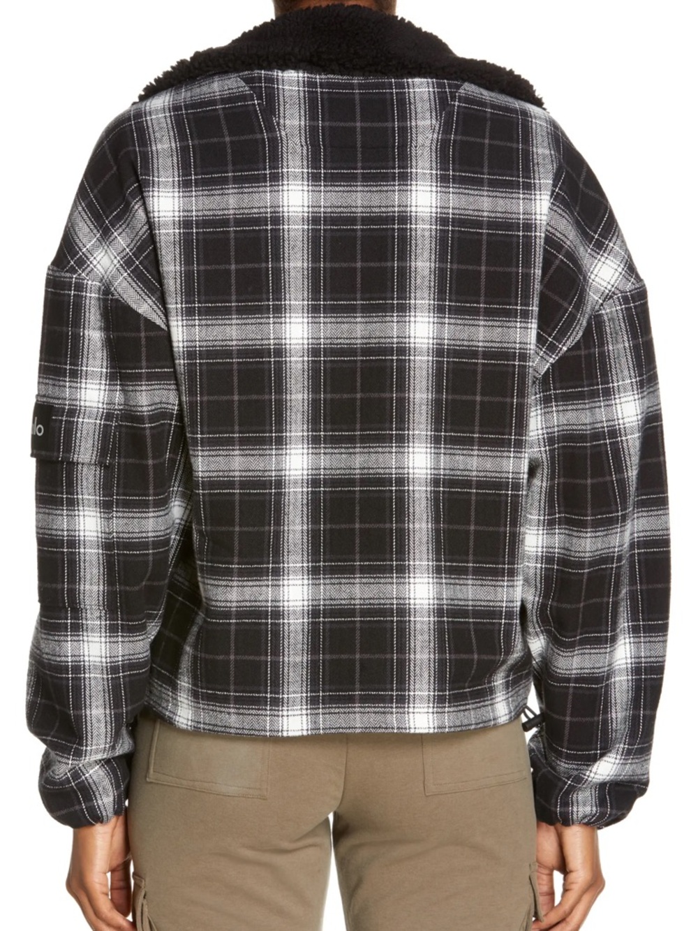 Alo Yoga Heritage Plaid Jacket Size Small - Picture 3 of 14